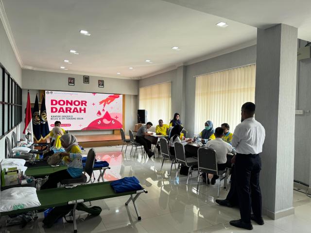 Imigrasi Tanjung Uban Meriahkan HUT RI ke 80 Dengan Donor Darah Wujud Nyata Kepedulian Sesama 2
