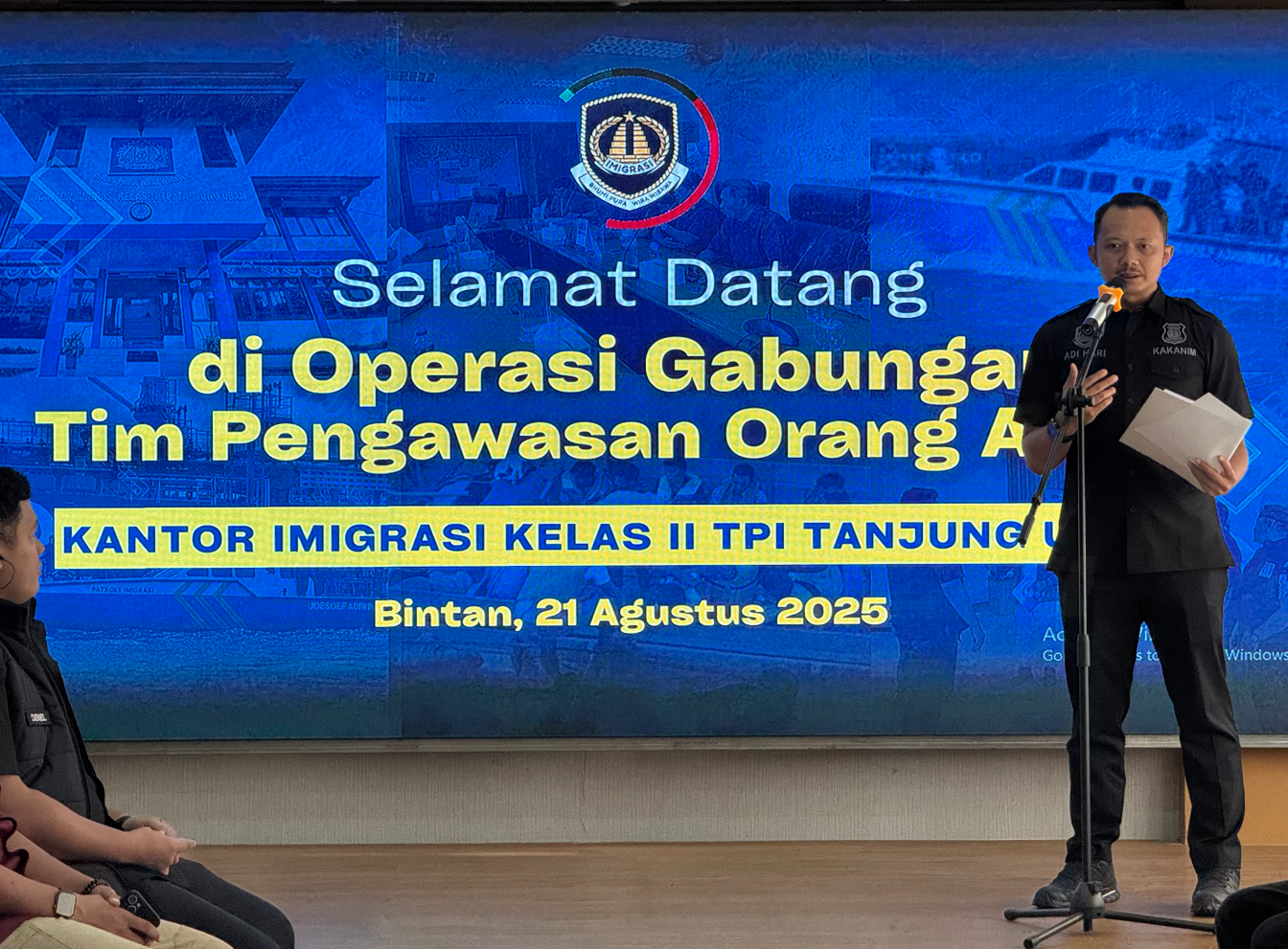 Kantor Imigrasi Tanjung Uban Gelar Operasi Gabungan Tim Pengawasan Orang Asing pada Perairan 2
